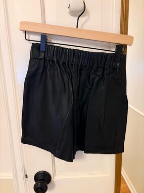 Tibi Pull On Leather Short - XS - 100% leather - NWOT